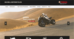 Desktop Screenshot of ianbellmotorcycles.com